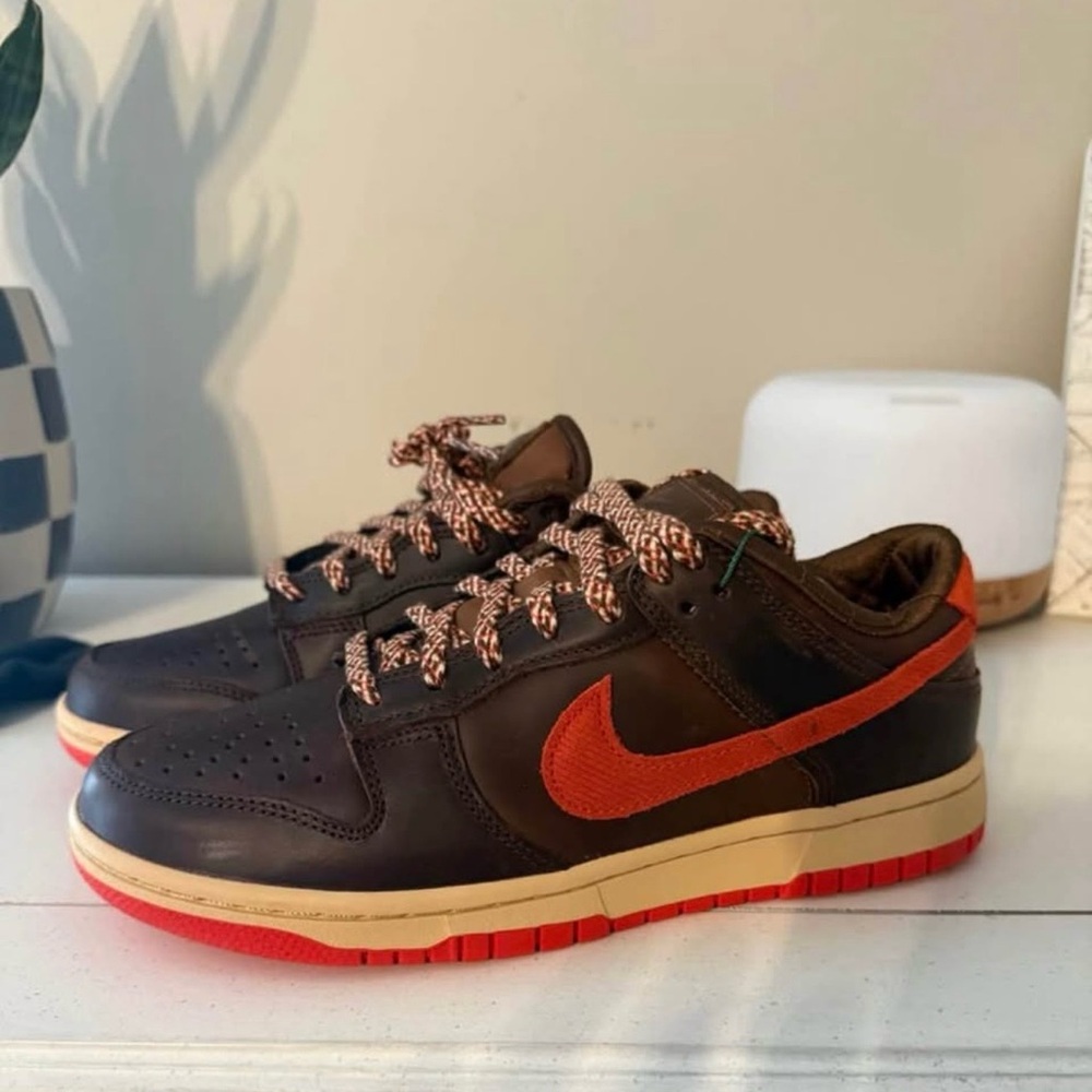 Nike Dunks Limited Edition, new, leather, women’s 8.5, men’s 7
